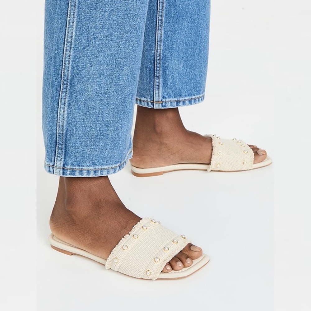 Stuart Weitzman Pearl Slide Sandals - image 3